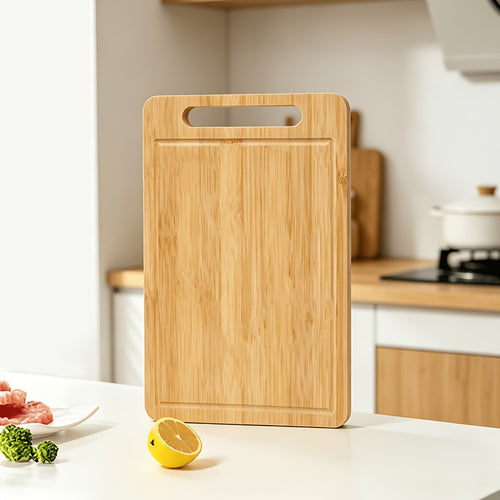 3-Piece Bamboo Cutting Board Set with Handles – view 2