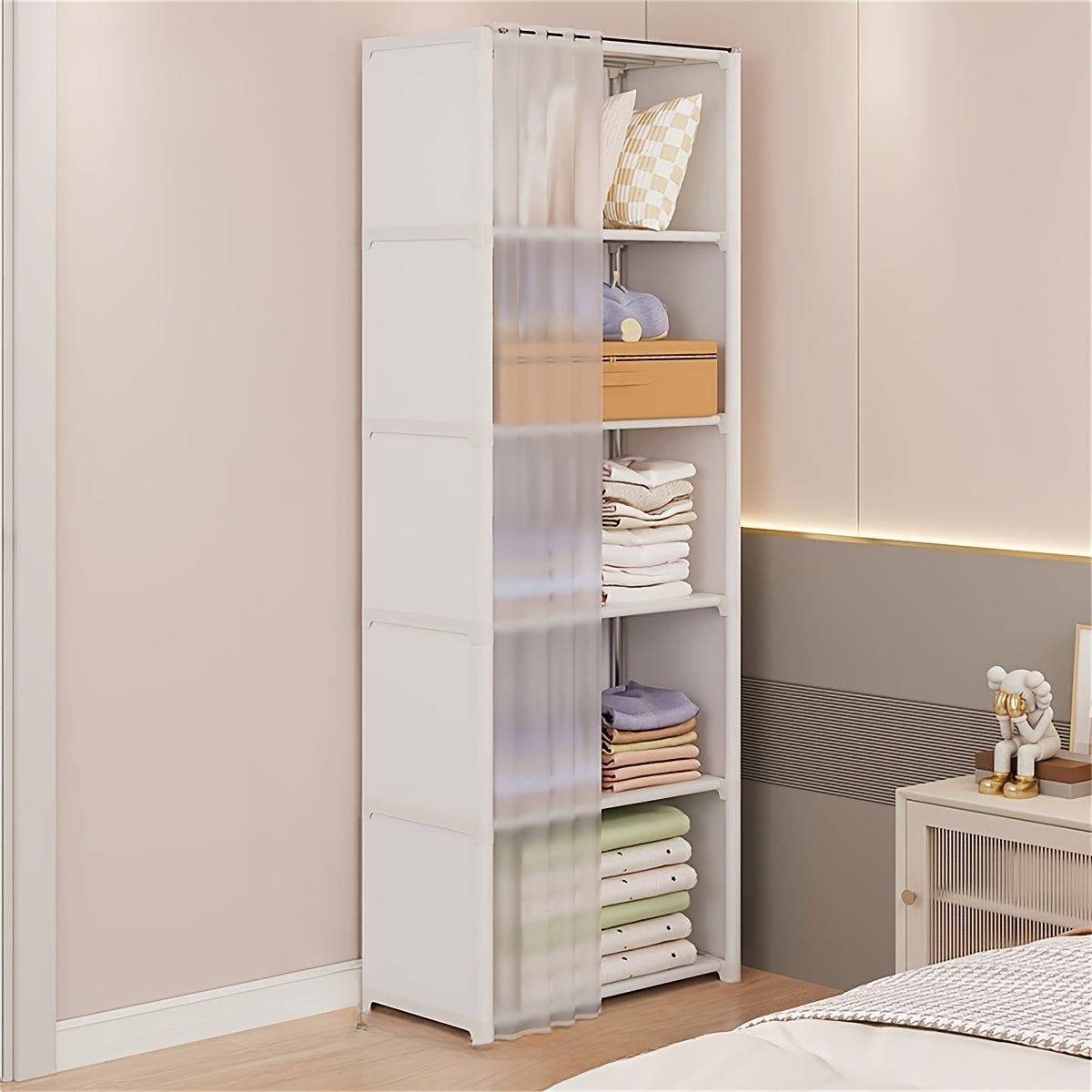 Storage Rack – Multi Purpose Easy to Assemble Storage Rack Shoe Rack Household Simple Clothing