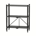 Versatile Adjustable Home Storage Rack – durable multi-purpose storage, 3 4 5 Layer Folding Storage Rack No Installation with Wheels Can Move Freely, designed for American homes, daily convenience and practical gifting