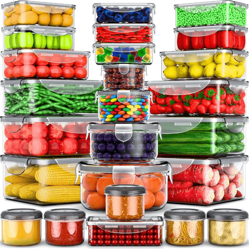 24-Piece Airtight Food Storage Container Set