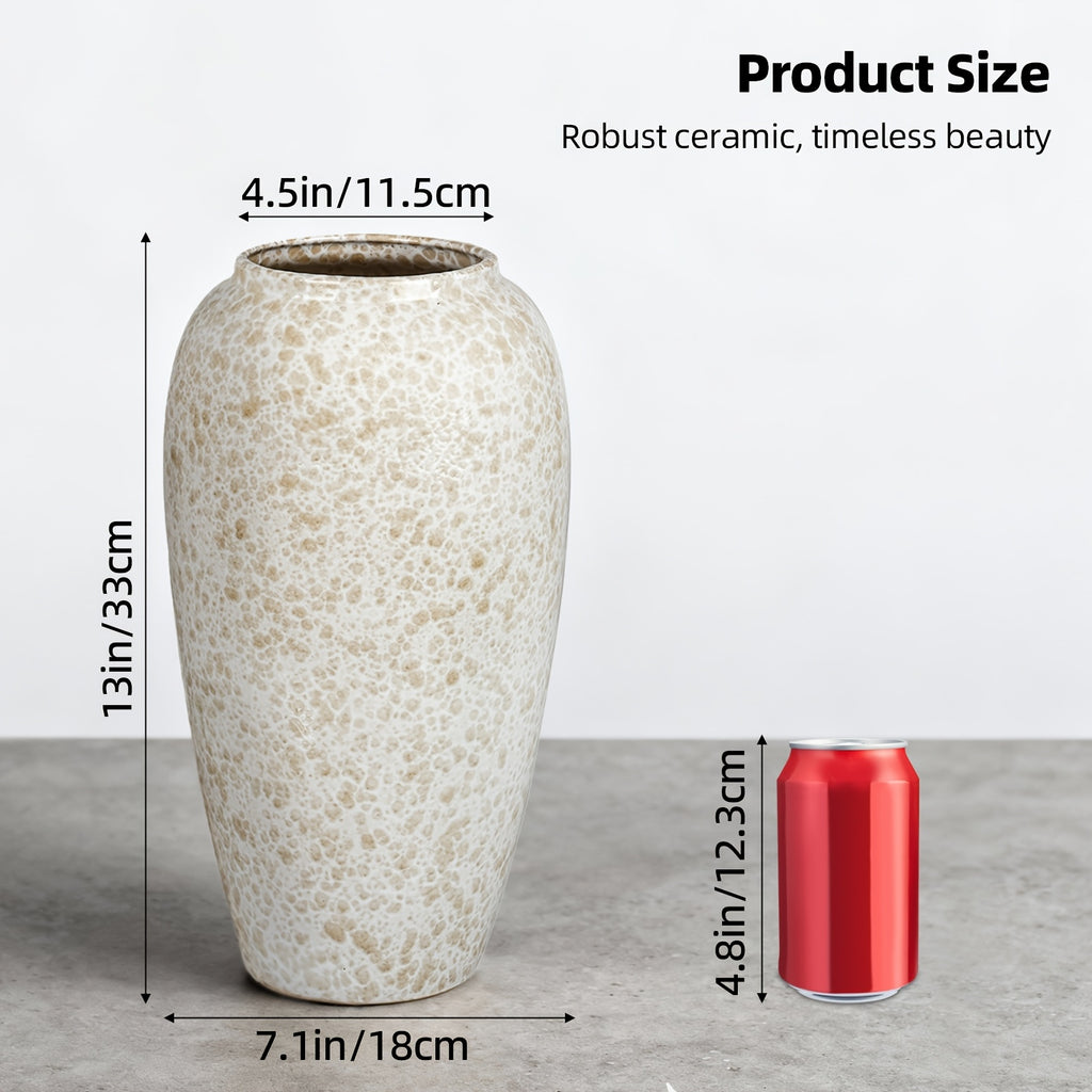 Modern Ceramic Flower Vase – stylish tabletop accent, versatile floral display, designed for American kitchens, pantries, apartments, home organization, daily use and practical gifting