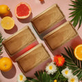 4pcs Small Acacia Wood Serving Platters, Rectangular Decorative Trays, Display Trays, Rectangular Wooden Platters for Home Decor, Cheese And Appetizer Plates, Kitchen Dinner Plates, Rectangular Cake And Dessert Trays for Food Serving