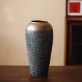 1pc of Country-Style Ceramic Green Vase Ideal for Fresh And Dried Flowers, Perfect for The Living Room, Dining Table, Bedroom, Balcony, And Suitable for Christmas, Decorative Home Items