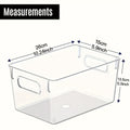 Heavy-Duty 4pcs Refrigerator Storage Organizer – easy-access fridge organization, 4pcs Clear Plastic Storage Bins - Pantry Organizers and Storage Containers Fridge Organizer Bins, designed for American homes, daily convenience and practical gifting