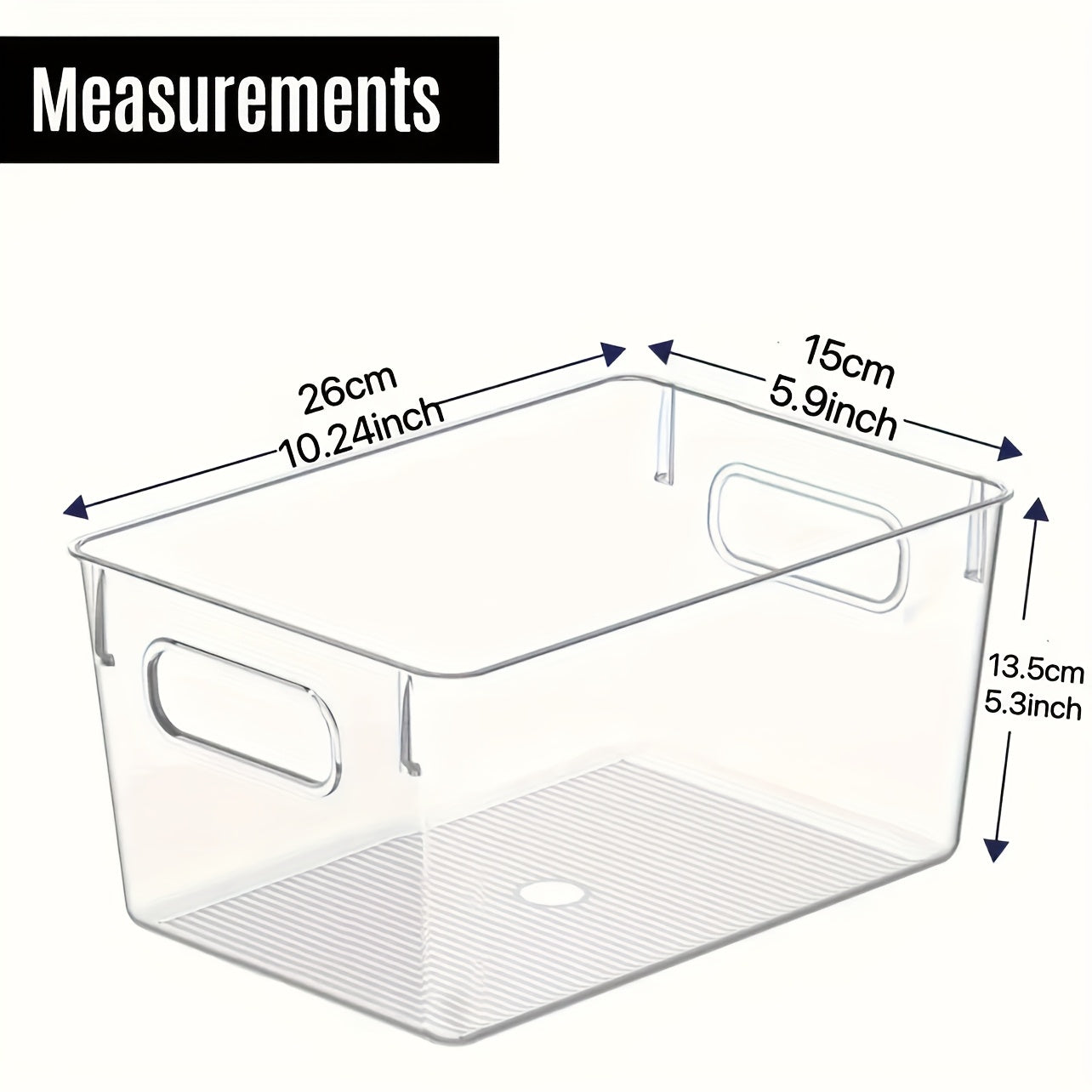 Heavy-Duty 4pcs Refrigerator Storage Organizer – easy-access fridge organization, 4pcs Clear Plastic Storage Bins - Pantry Organizers and Storage Containers Fridge Organizer Bins, designed for American homes, daily convenience and practical gifting