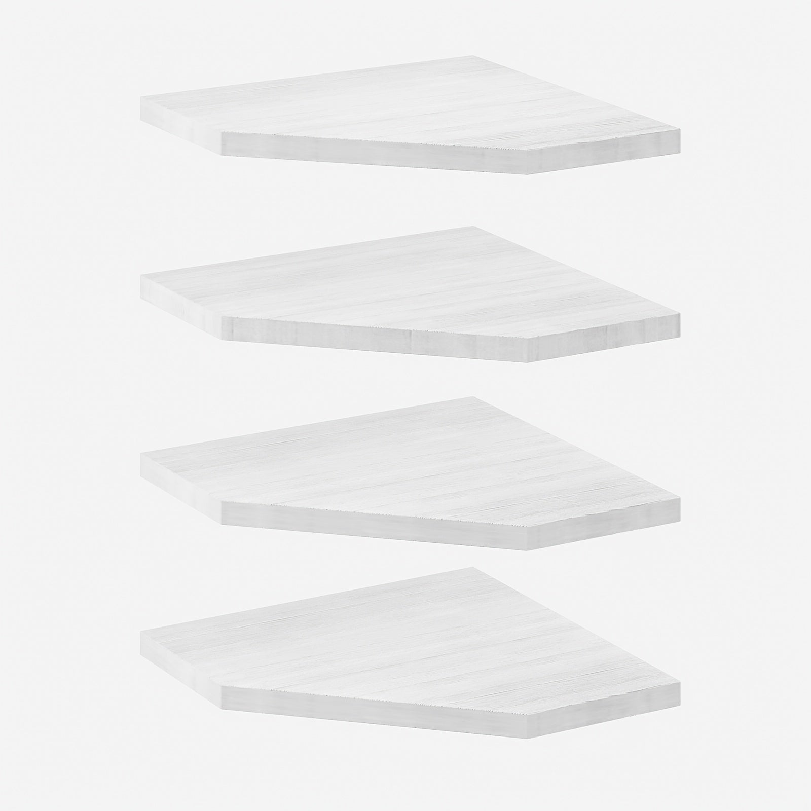 Storage Rack – TOMNK Wall Mounted Corner Storage Shelf, Floating Wall Unit With Edge Guard, Multi