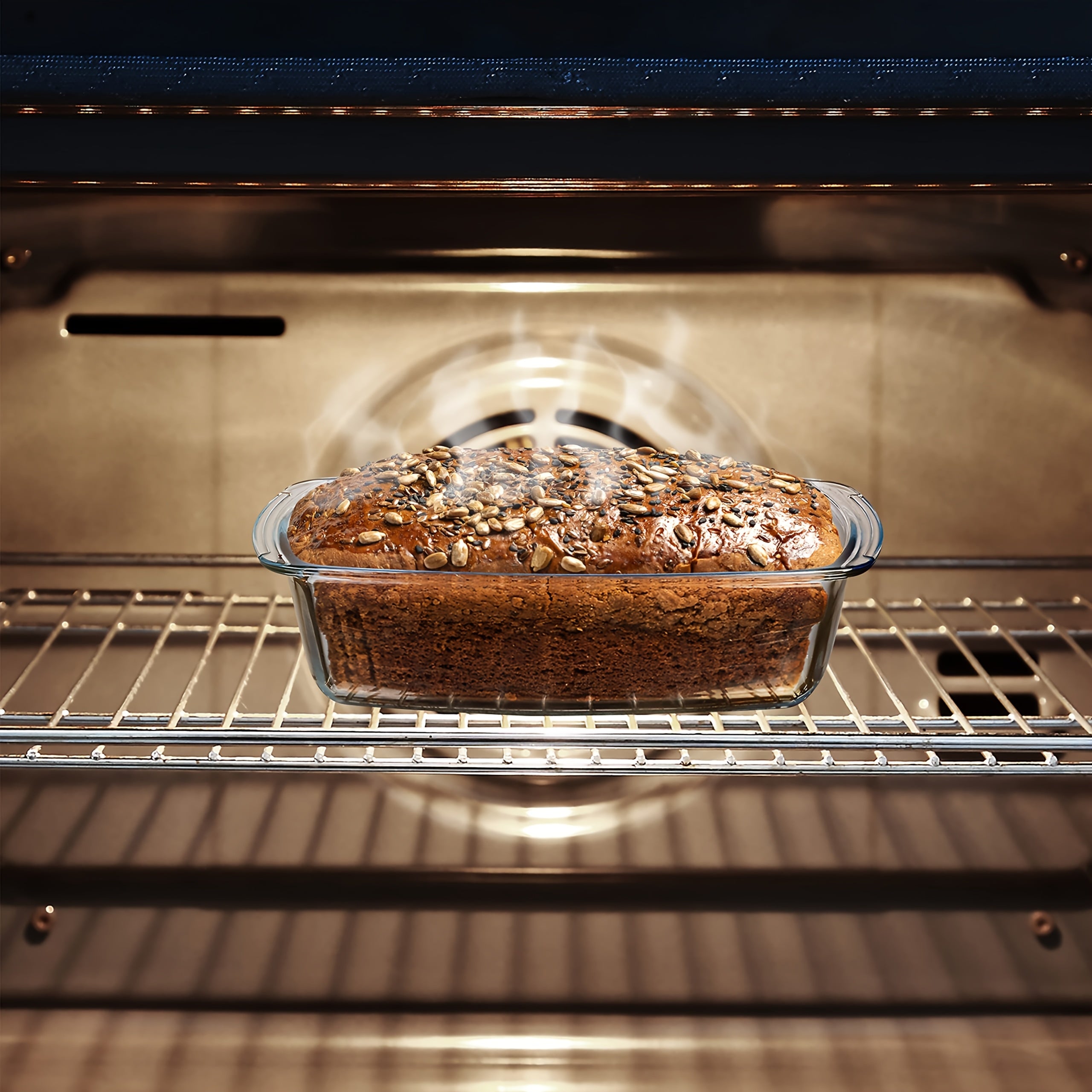 Premium 87oz Kitchen Baking Dish Set – oven-ready cooking and serving, Single Double Pack Bread Baking Pan Large Capacity Glass Baking Dish with Lid 60, designed for American homes, daily convenience and practical gifting