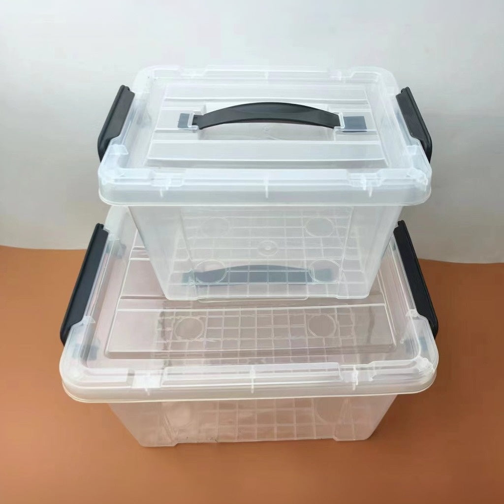 Storage Bins – Easy-Access 2/4/6pcs Stackable Home Storage Bins – portable space-saving storage,