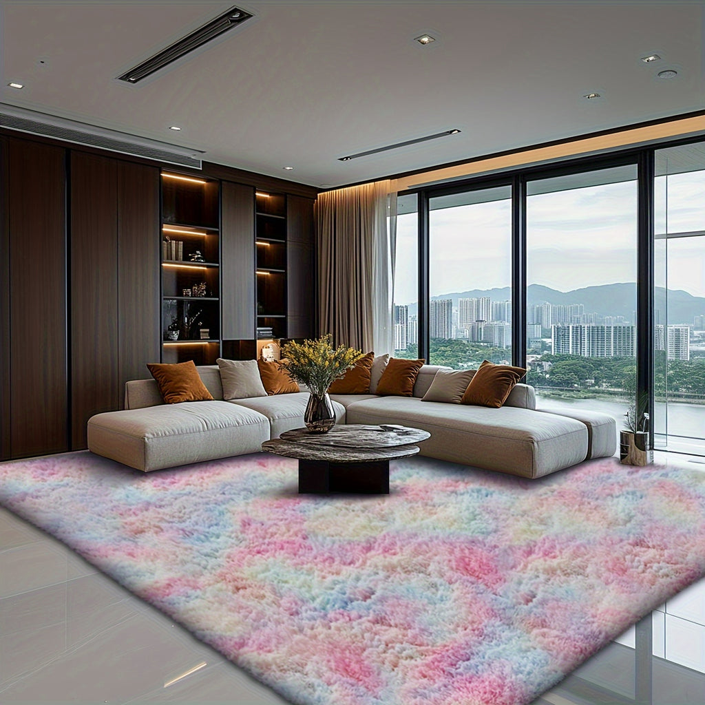 Area Rug – 1pc 200*300Cm/6.56*9.84Ft Long Mat - Super Soft And Comfortable, Fluffy Texture, P