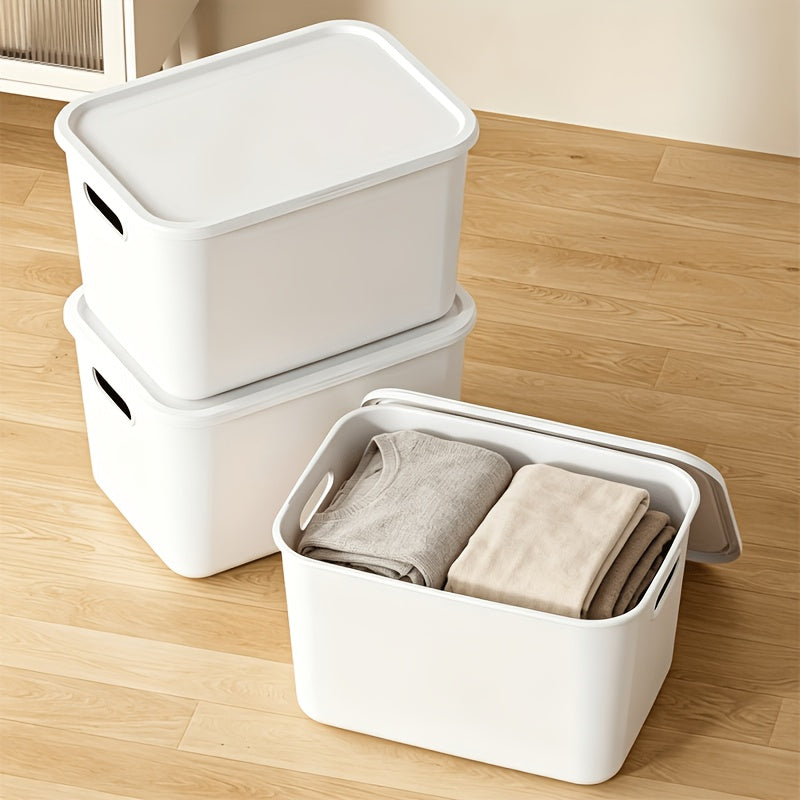 Smart 4pcs Adjustable Home Storage Rack – durable multi-purpose storage, 4pcs 8pcs 17-Quart 8 5 10 13 8inch Waterproof Dustproof Modern Stackable Storage Bins, designed for American homes, daily convenience and practical gifting
