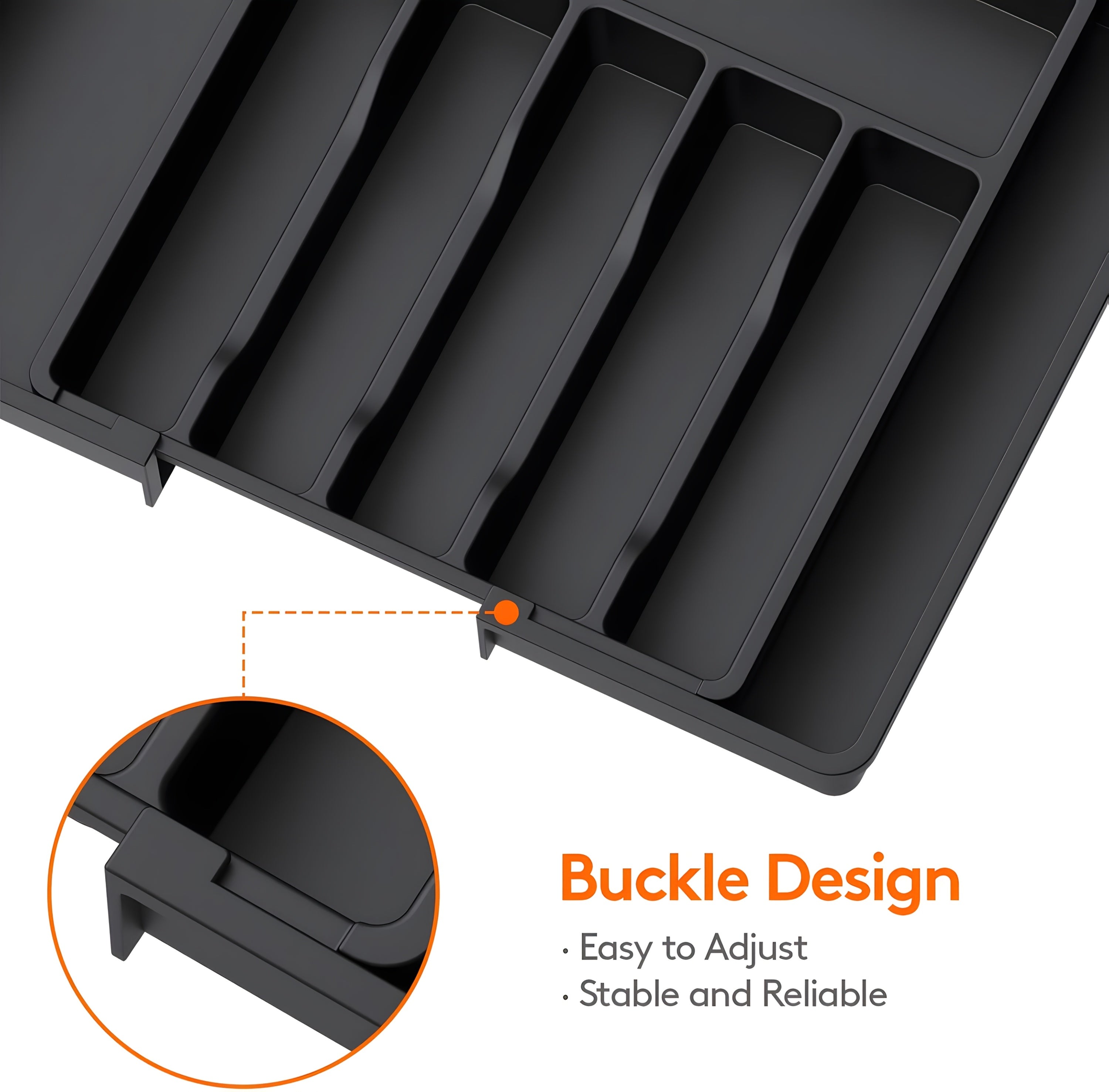 Versatile Stackable Home Storage Bins – portable space-saving storage, Silverware Organizer Utensil Knife Storage Box Adjustable Storage Box Cutlery Storage Box Kitchen Organizers, designed for American homes, daily convenience and practical gifting
