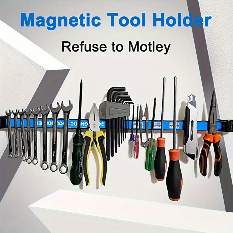 Kitchen Essential – Auto repair hardware, kitchen utensils, iron products storage magnetic rack, strong magnetic tool rack, magnetic strip, so that tools are no longer messy for Modern US Ho