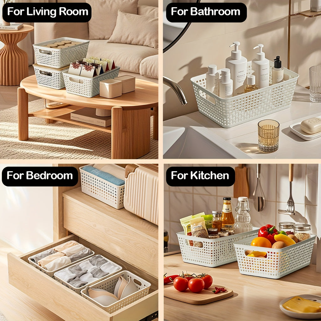 Modern 10/8/4pcs Adjustable Kitchen Storage Rack – multi-purpose organization, durable space-saving design, designed for American kitchens, pantries, apartments, home organization, daily use and practical gifting