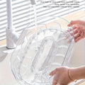 Heavy-Duty Home Storage Organizer – space-saving everyday organization, Transparent Plastic Rotating Storage Tray, designed for American homes, daily convenience and practical gifting
