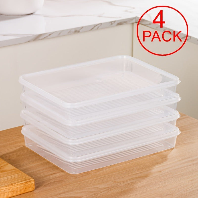 Food Storage Containers – versatile meal preparation, Large Capacity Food Storage 2 4 Sets Large Capacity Fo