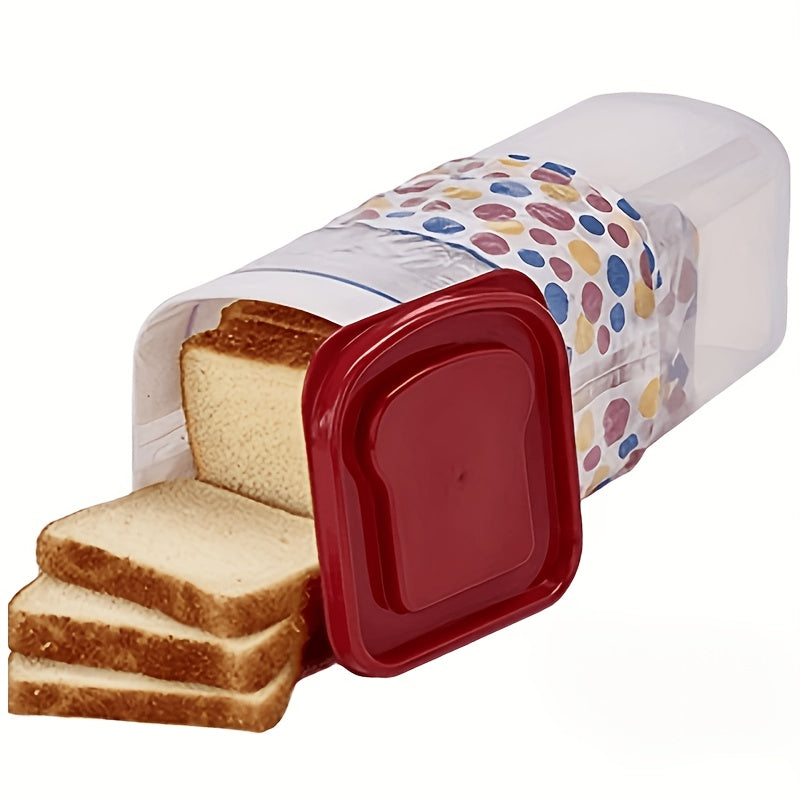 Versatile 3pcs Countertop Bread Storage Box – fresh-bread countertop organization, 3pcs Bread Box Fresh Toast Storage Container with Leak-proof Lid Large-capacity Stackable Bread Storage, designed for American homes, daily convenience and practical g