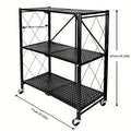 Modern Adjustable Home Storage Rack – durable multi-purpose storage, 3 4 5-Tier Outdoor Storage Rack No Assembly Required Multi-Layer Storage Rack with Wheels, designed for American homes, daily convenience and practical gifting