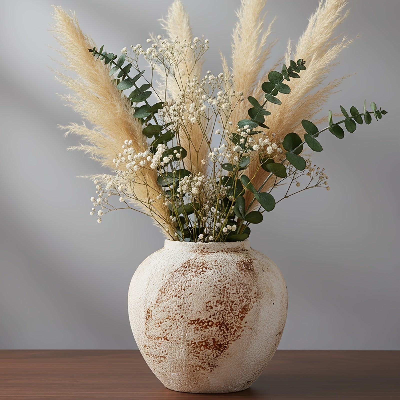 Easy-Access Ceramic Flower Vase – tabletop floral display and modern home decor, Versatile Ceramic Flower Vase tabletop floral display and modern home decor Vintage, designed for American homes and practical gifting